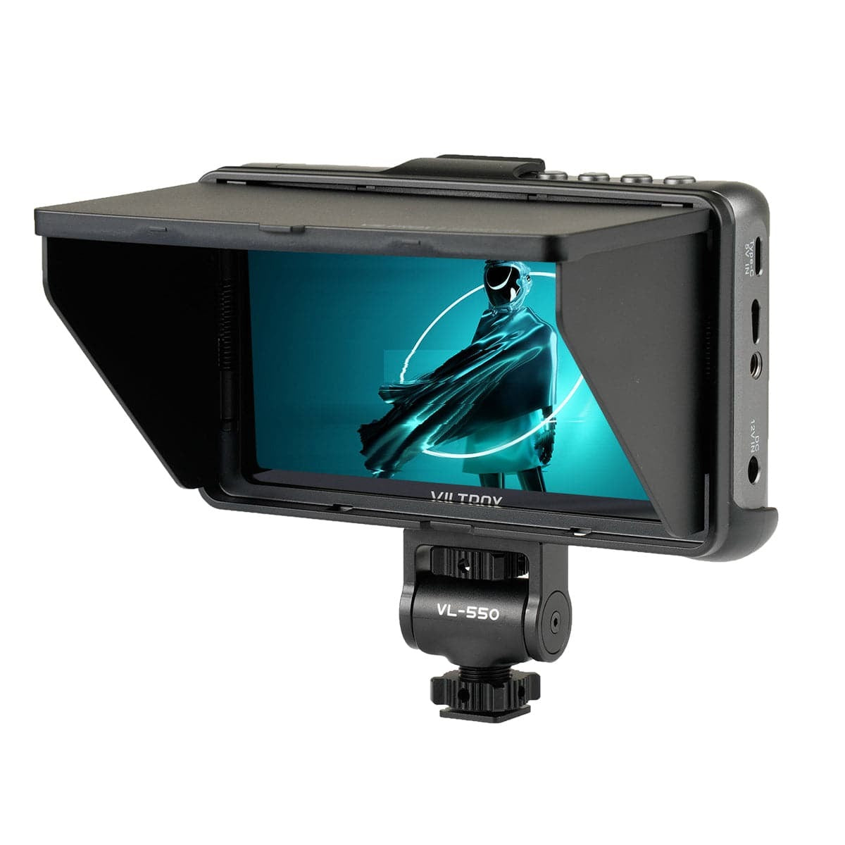 Godox GM55 Caméra Moniteur Tactile 5.5, 4K HDMI Caméra Vidéo Moniteur avec  3D LUT, 1920x1080 IPS Écran Tactile pour DSLR caméra Sony Canon Nikon