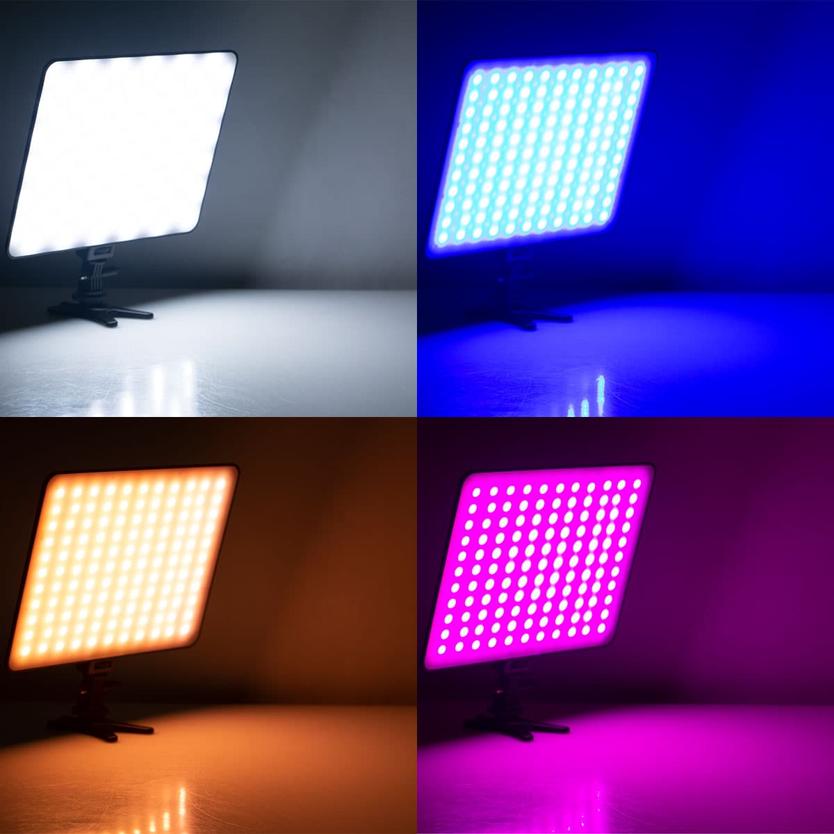 Weeylite sprite 20 RGB LED Panel 30W Full Color CRI 95+ for Gaming Streaming YouTube Broadcast  Web Conference Zoom 2500K-8500K  29 Scenes Mode