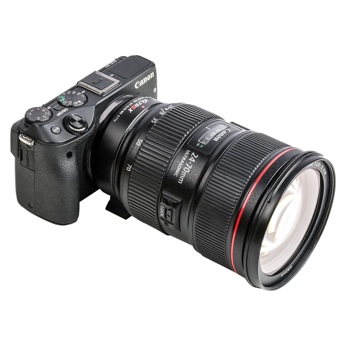 VILTROX EF-EOS M2 Lens Adapter 0.71x Speed Booster for Canon EF Lens to EOS EF-M Mirrorless Camera