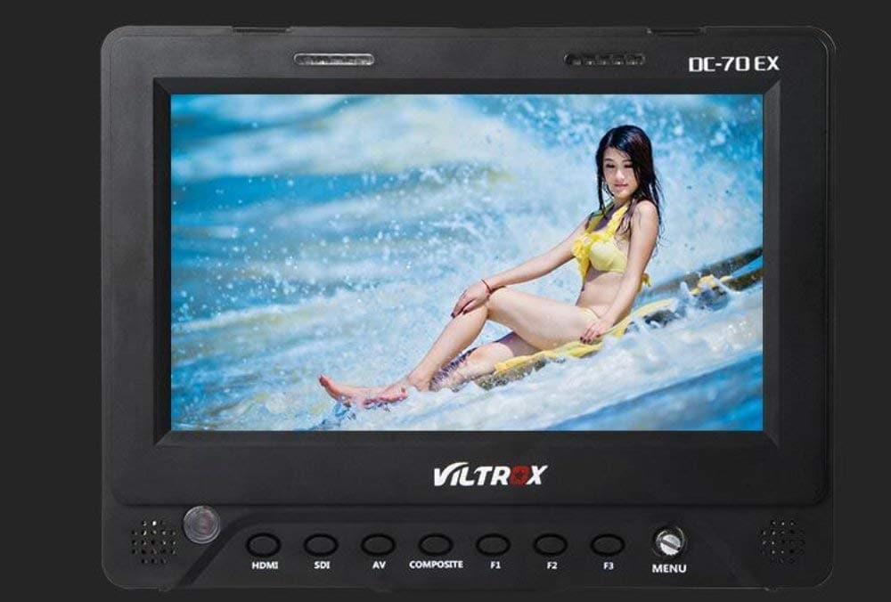 Viltrox DC70 PRO 7 Monitor LCD en cámara