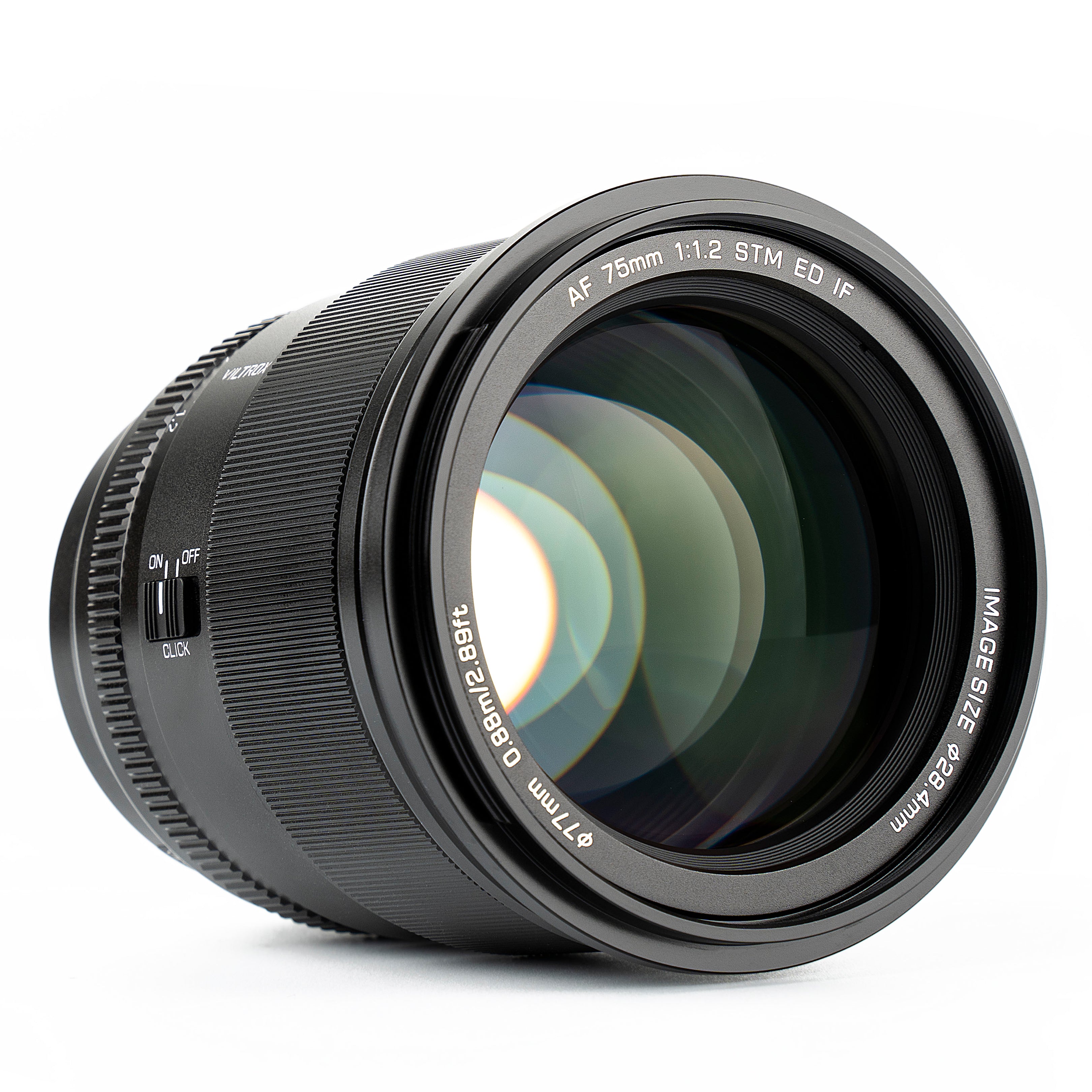 VILTROX PRO Series 75mm F1.2 E/Z Auto Focus Large Aperture APS-C Prime Lens Designed for Sony E-mount Nikon Z-mount Cameras