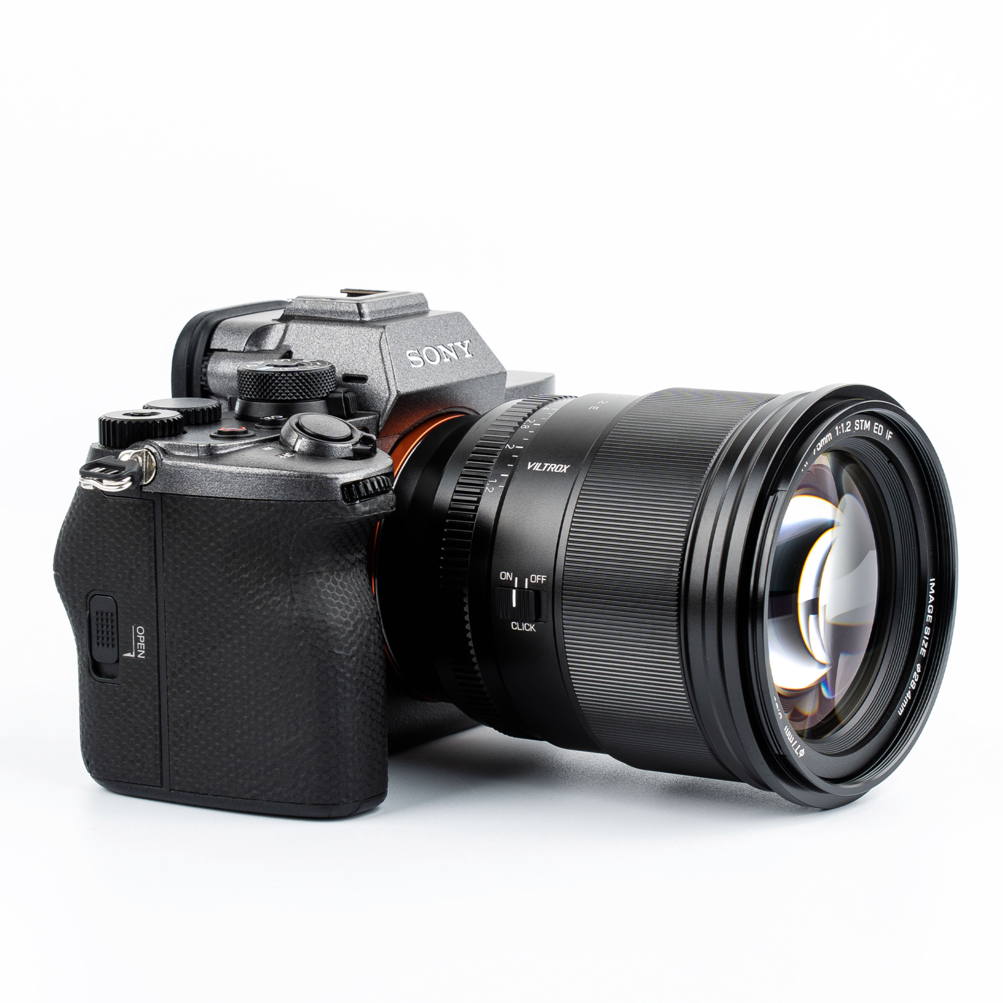VILTROX PRO Series 75mm F1.2 E/Z Auto Focus Large Aperture APS-C Prime Lens Designed for Sony E-mount Nikon Z-mount Cameras