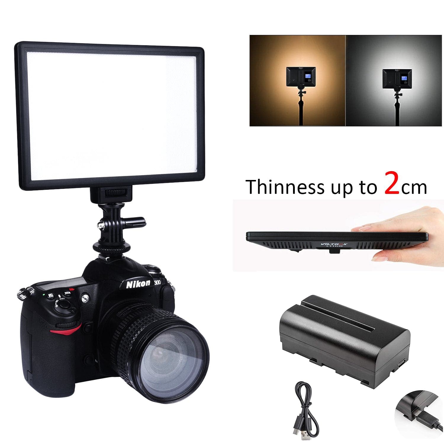 Las mejores ofertas en Cámara de video luces LED Viltrox cámara y