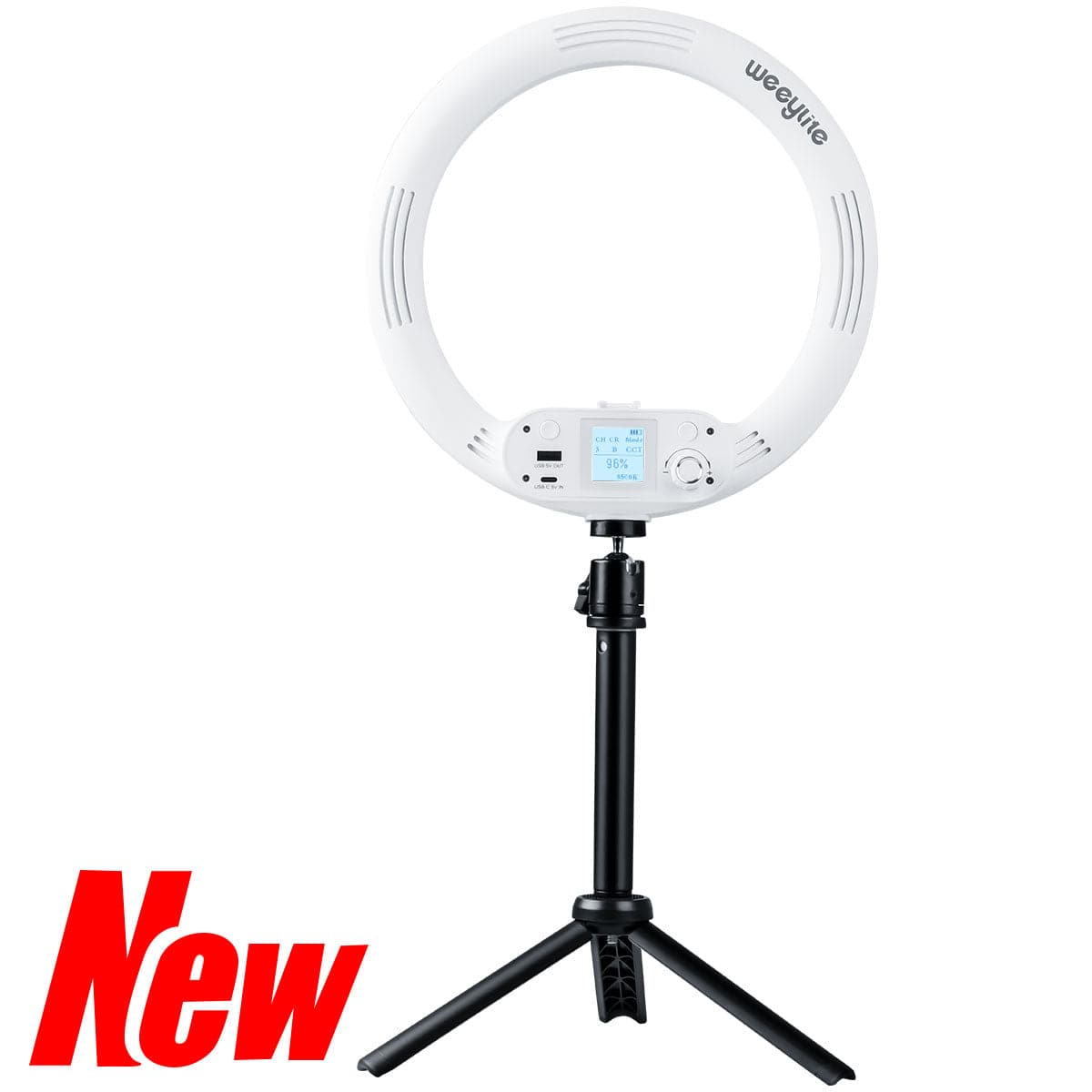Weeylite WE-9 RGB Live Broadcast Ring Light With 29 Lighting Effect TikTok/Selfie/Photography/Food