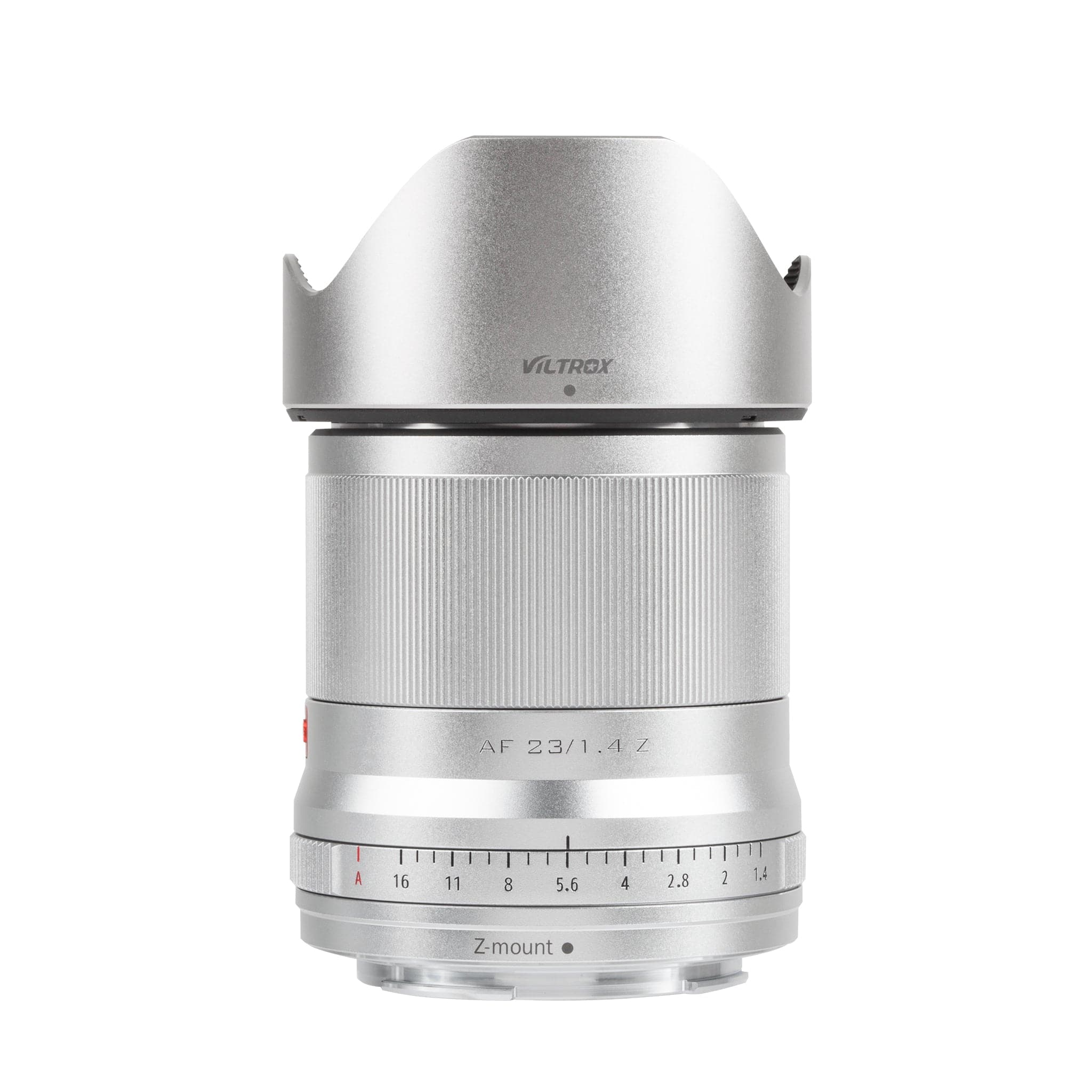 Viltrox Mirrorless Z-mount Silver Version 23mm/33mm/56mm F1.4 Auto Focus APS-C Prime Lens with STM Motor Support Eye-AF Suitable for the Nikon Zfc Model