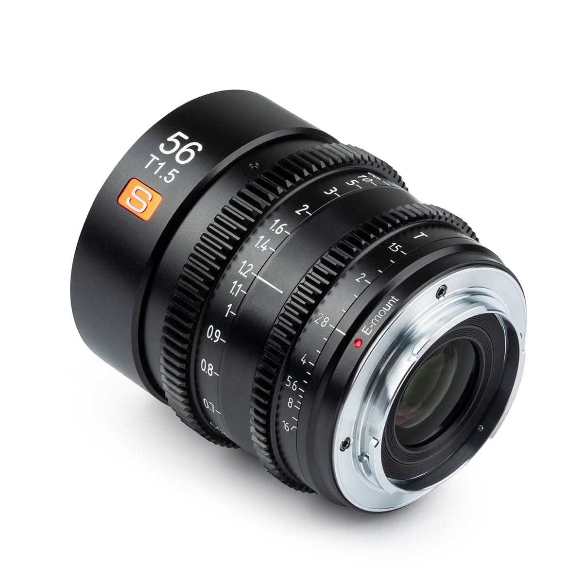 Viltrox 23mm 33mm 56mmT1.5 E-mount Professional Manual Focus Cine Lens Compact Solid Lens Build Designed for Filmmaking