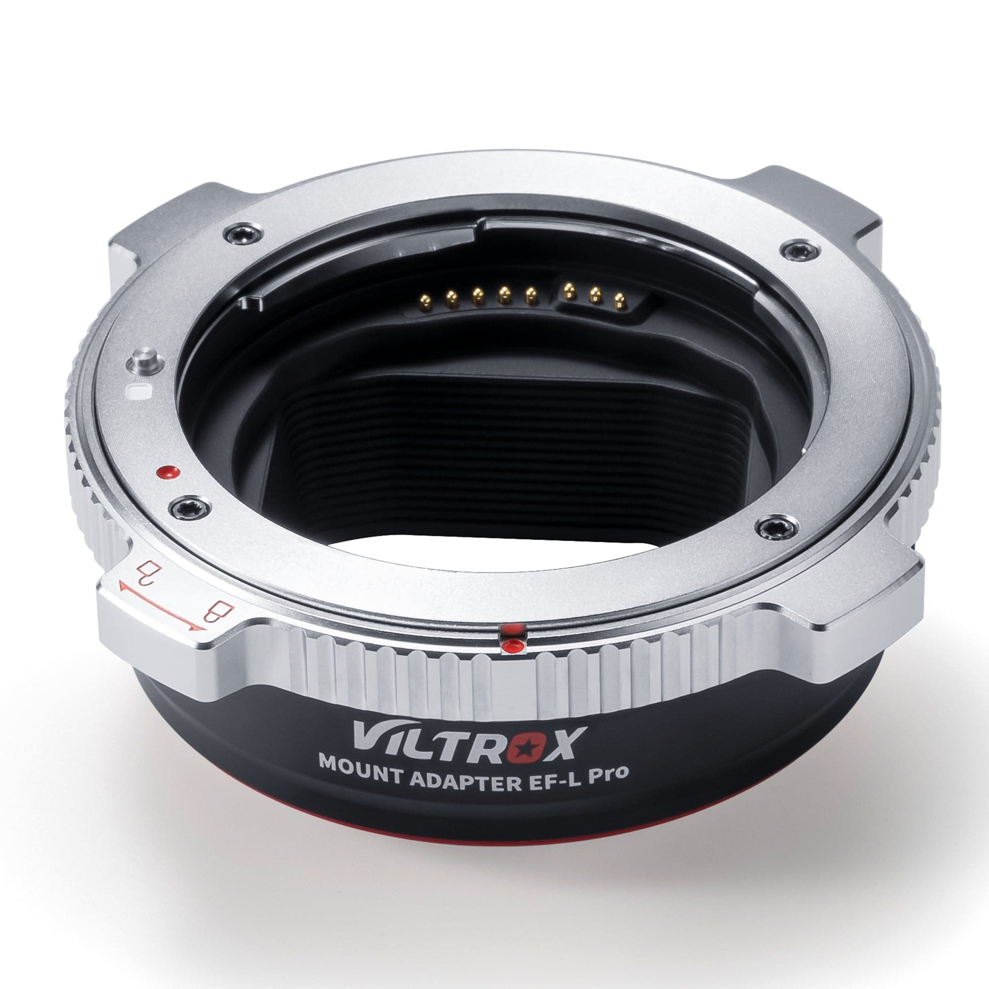 Viltrox Upgraded Pro Version EF-L AF Mount Adapter For EF/EF-S Lens Pair with Leica/Panasonic/Sigma L-mount Cameras with Positive-lock EF Lens Mount