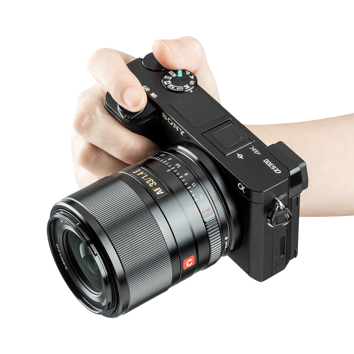 VILTROX Lente de montaje Sony E F1.4 f/1.4 de 0.512 in, lente ultra gran  angular APS-C AF Prime para cámaras Sony E-Mount sin espejo ZV-E10 a600  a6600