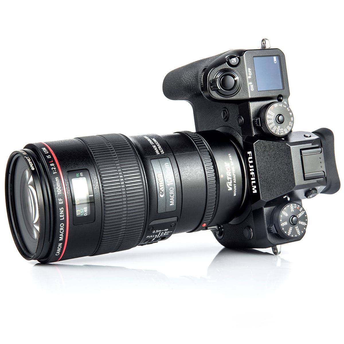 Viltrox EF-FX1 PRO /EF-FX1 /EF-FX2 Auto Focus Adapter Ring Canon EF/EF-S Lens Transfer To Fuji X-mount