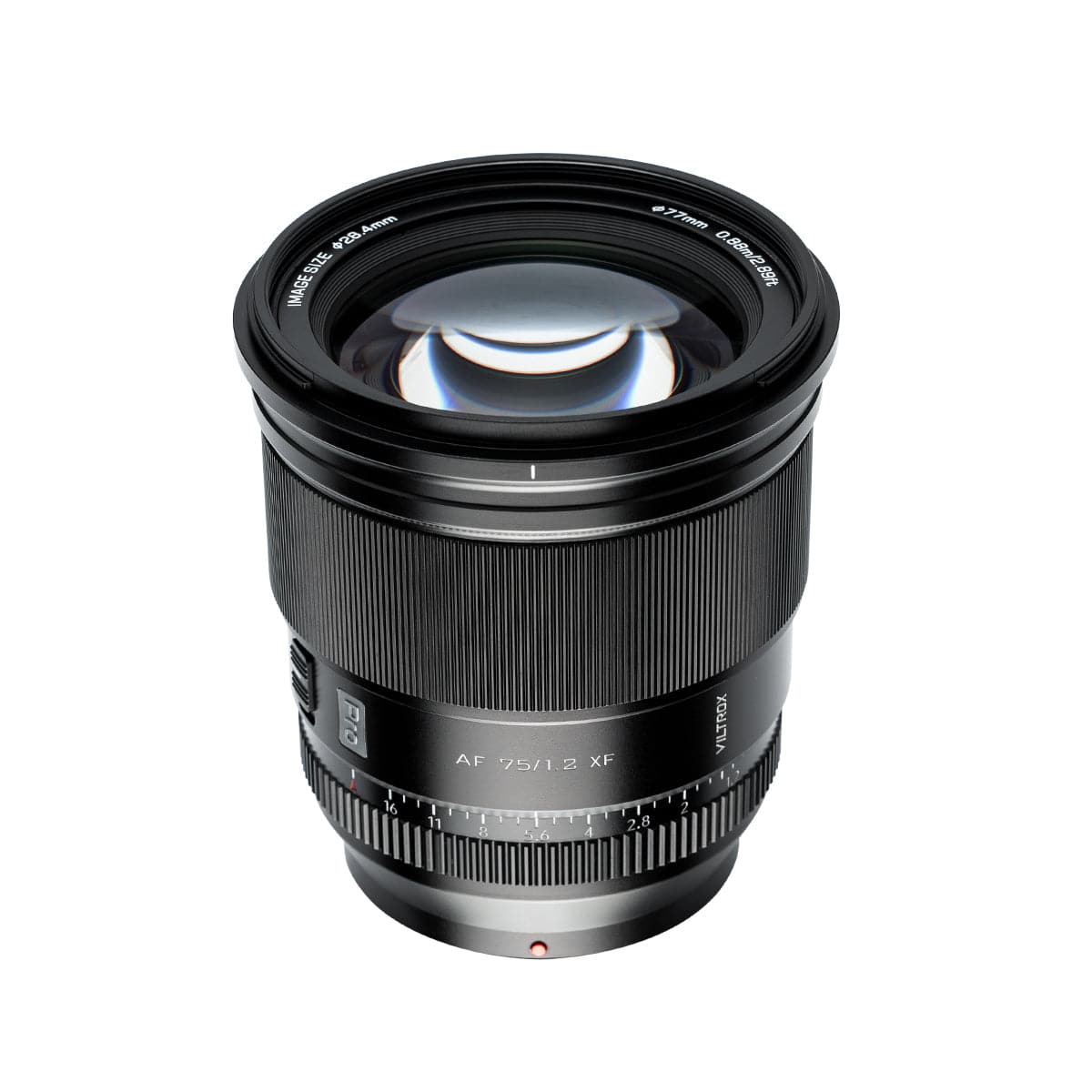 VILTROX PRO Series 75mm F1.2 XF Auto Focus Large Aperture Prime Lens Designed for Fujifilm X-mount Cameras
