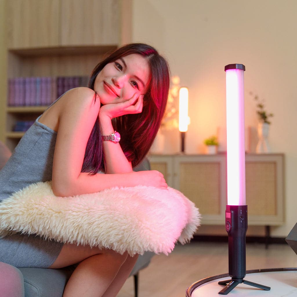 Viltrox H18 18W Double-sided RGB LED Tube Light with 26 Lighting Effects Long Battery Life and APP Control
