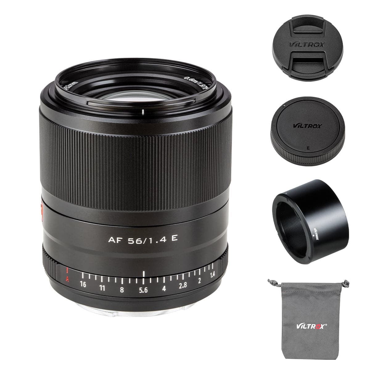 Viltrox Autofocus 56mm F1.4 E-mount Prime Lens for Sony APS-C Mirrorless Digital Camera