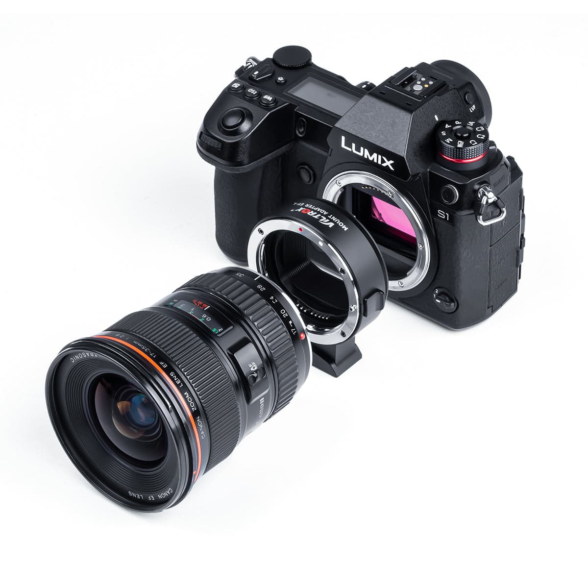 Viltrox EF-L Auto Focus Lens Mount Adapter For Canon EF/EF-S Lens Matched with Leica/Panasonic/Sigma L-mount Bodies