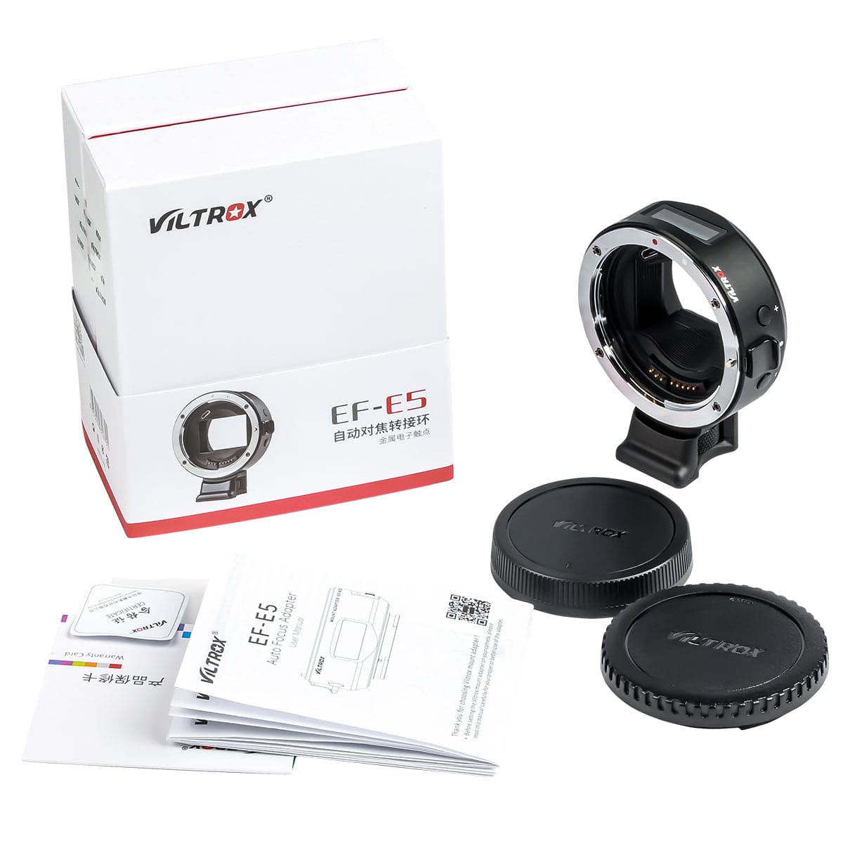 Viltrox Canon EF/EF-S Lens to Sony E-mount Lens Mount Adapter PDAF/CDAF Autofocus EXIF Supported Upgraded Mark V