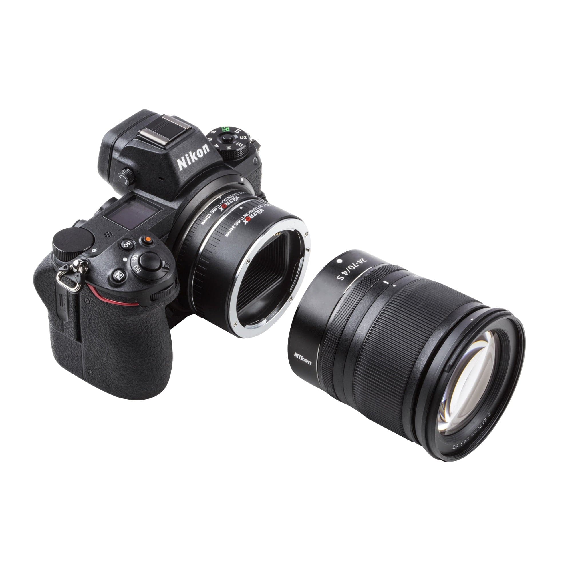 VILTROX DG-Z Brass Bayonet Autofocus Macro Extension Tube Ring for Nikon Z6 Z7 Z50 Mirrorless Camera