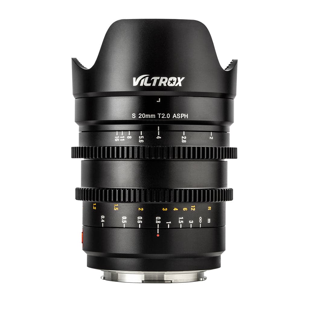 Viltrox 20mmT2.0 L-mount Prime Cinematic MF Wide Lens For Panasonic/Leica L Camera
