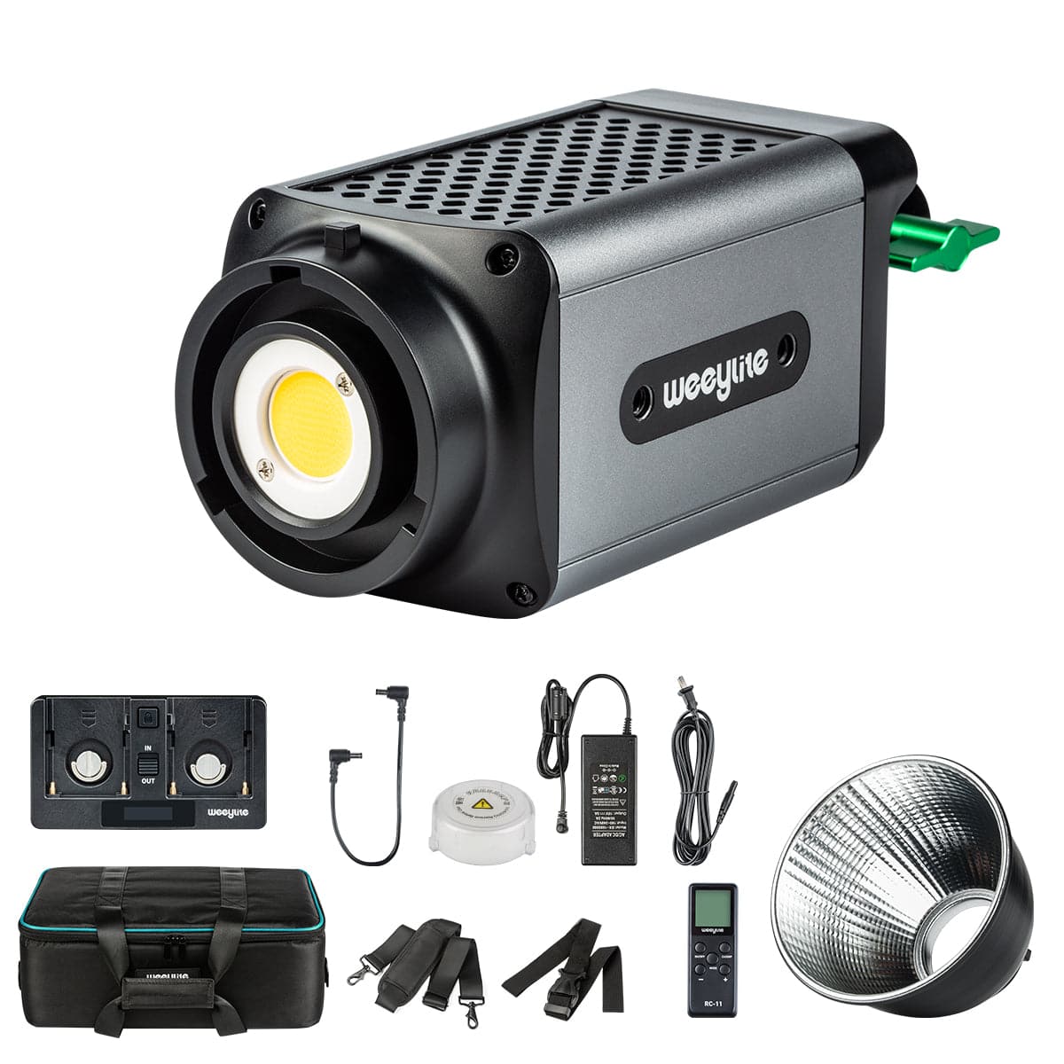 Weeylite ninja 300 Portable MINI COB Spotlight 80W Smart APP Control Studio Light